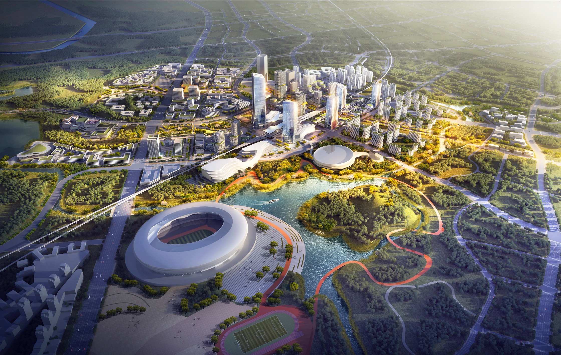 三岔tod概念图.成都地铁 供图