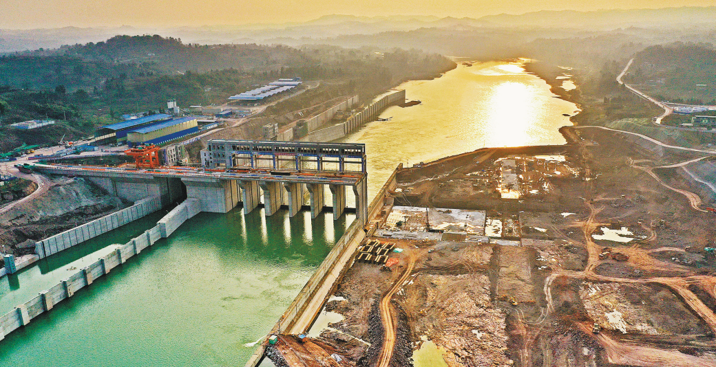 嘉陵江利泽航运枢纽工程是国家高等级航道建设重点项目,全国交通重大