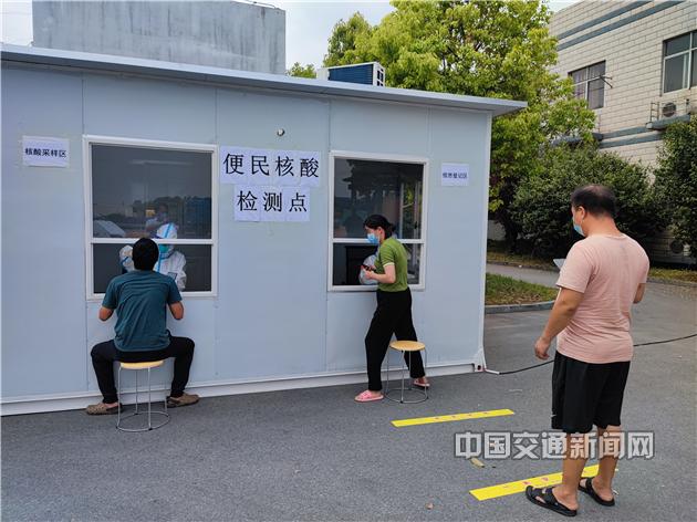 湖北高速服务区45个免费核酸检测点日均服务上万人