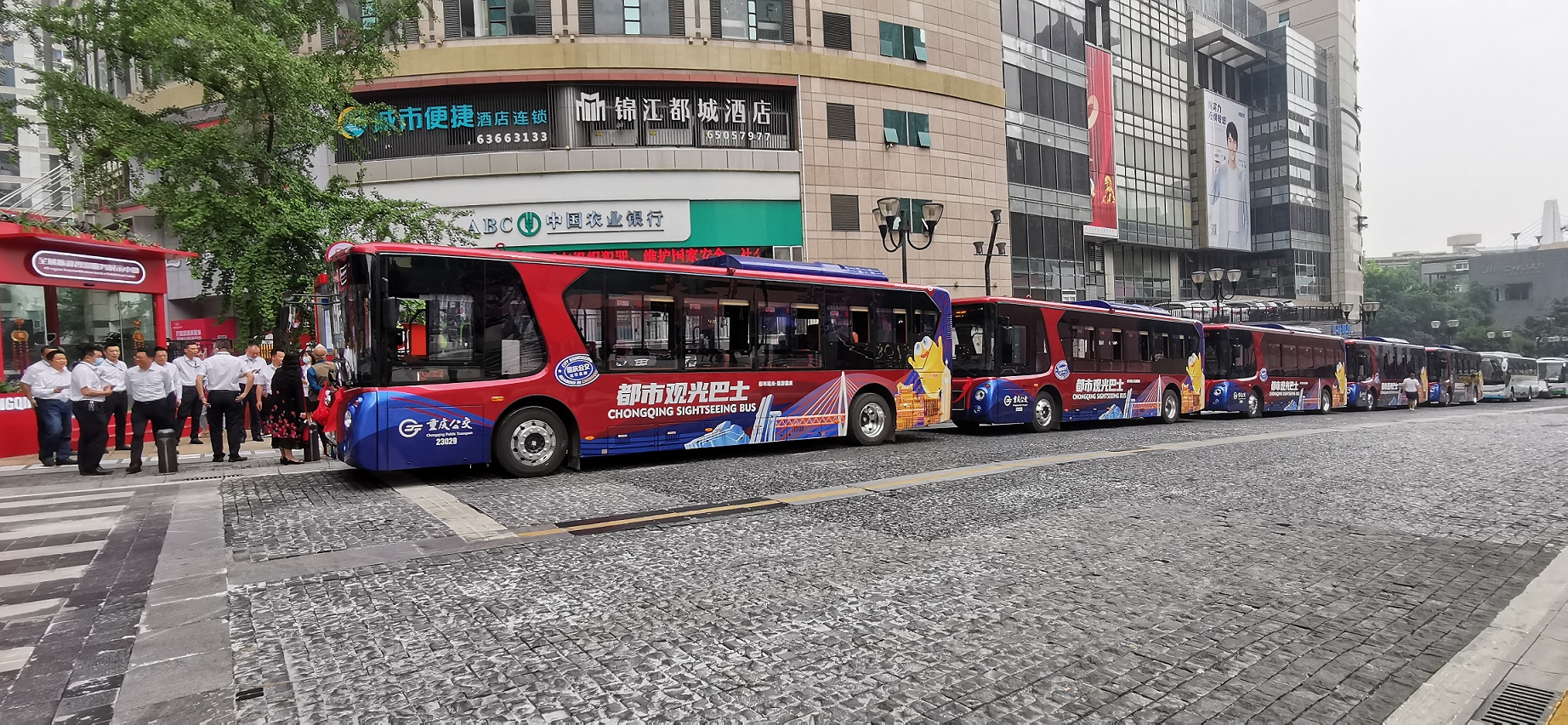 海格观光巴士服务重庆旅游环线