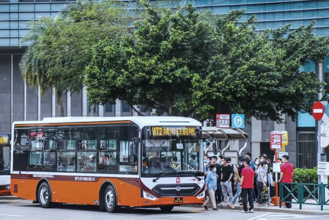 澳门投用222辆搭载玉柴增程器公交车