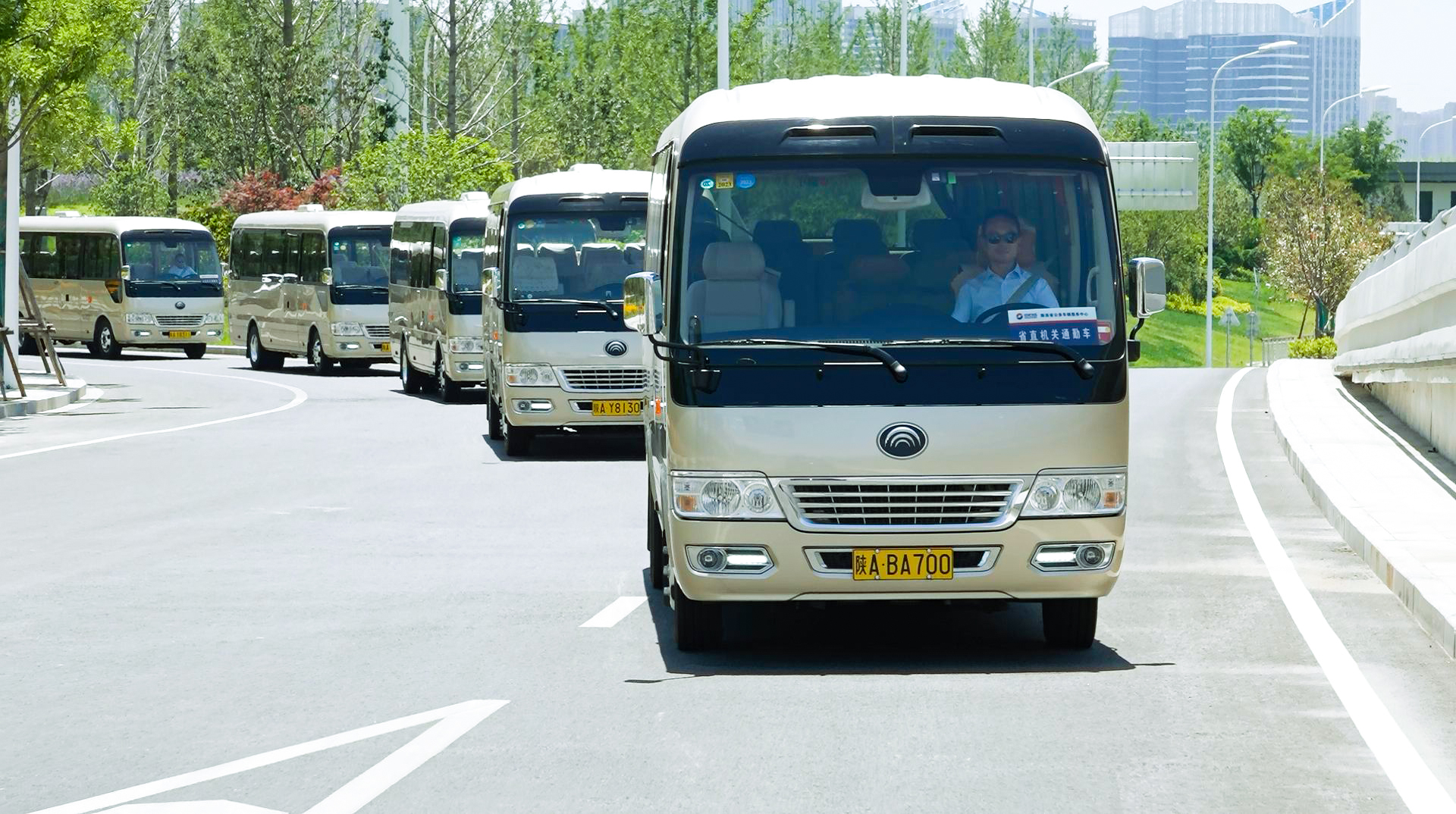 陕西迎宾用车彰显自主品牌情结