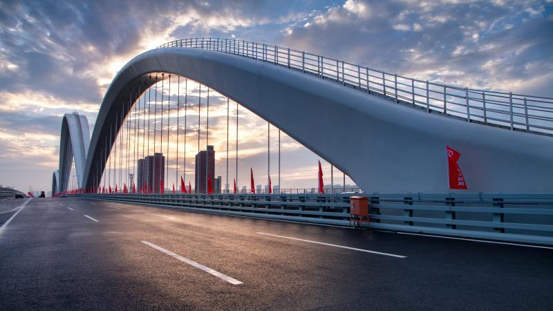 郑州彩虹桥,通车!__中国交通新闻网