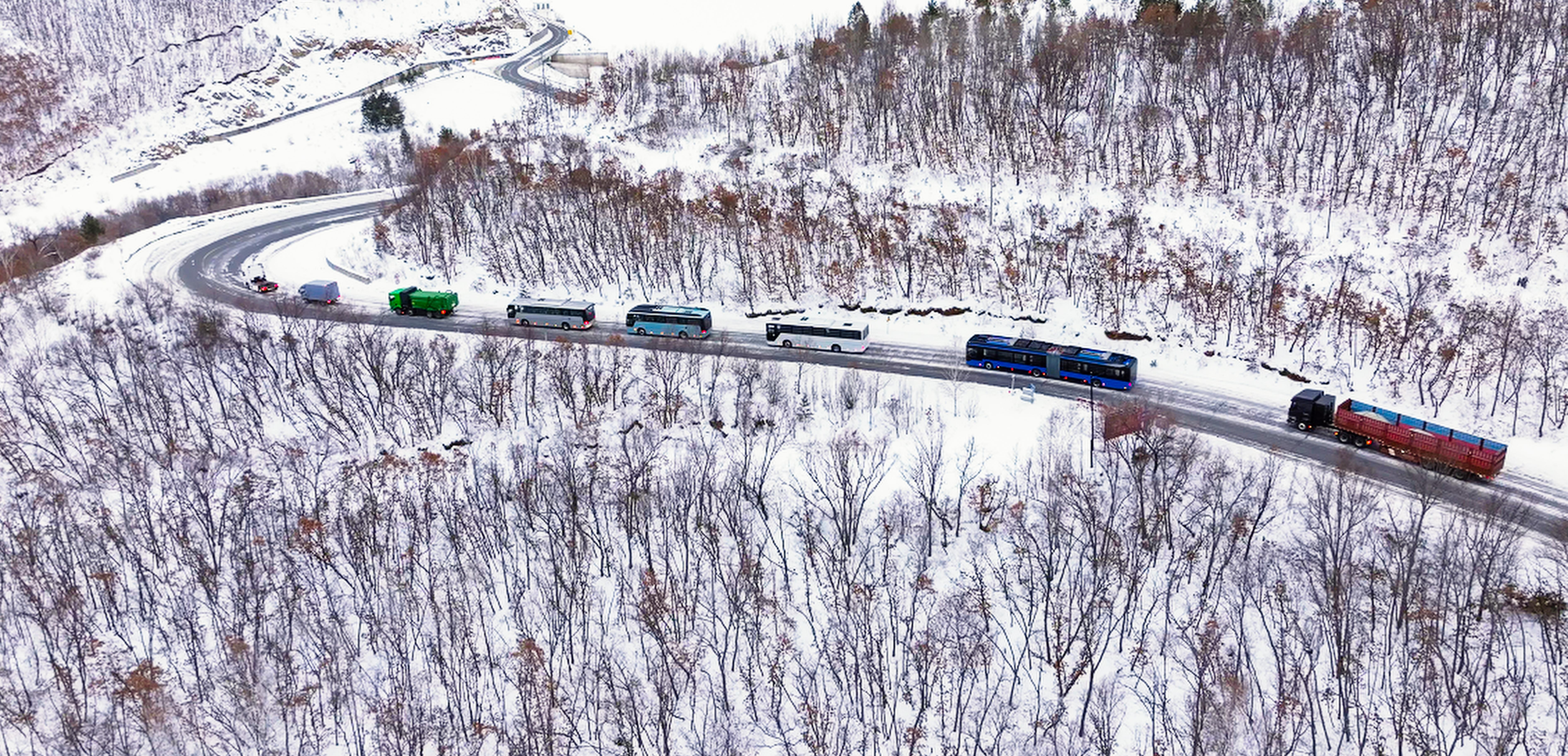 直击极寒大考新能源商用车冬测见真章(图1)