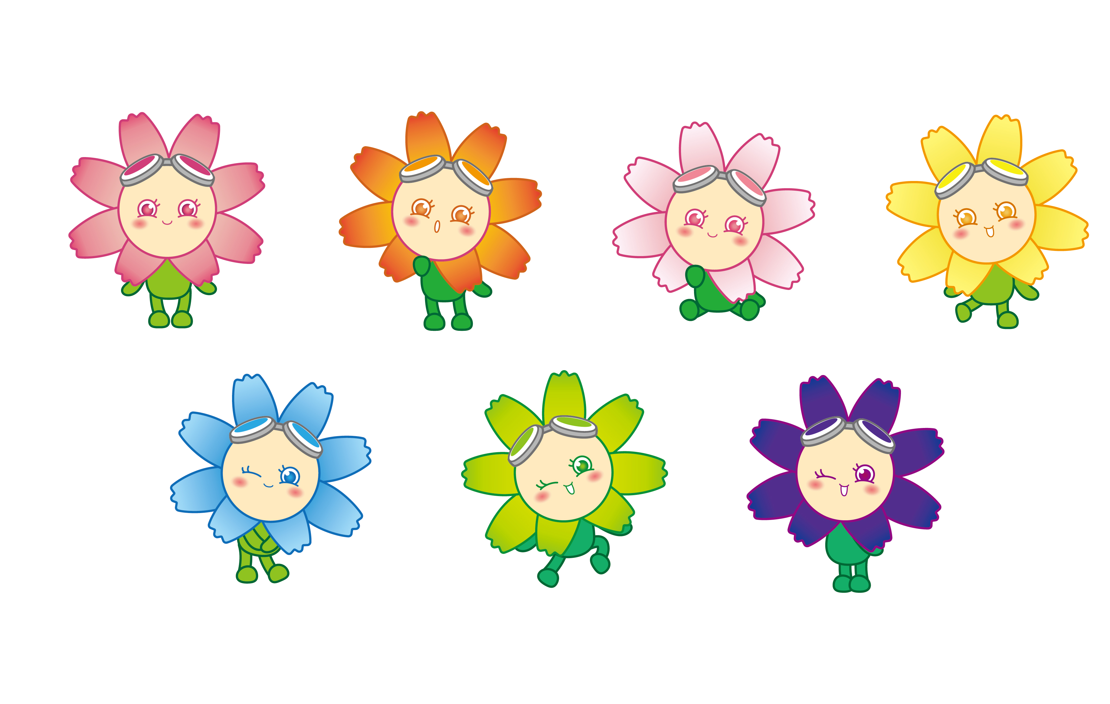 遂广遂西高速公路公司吉祥物ip形象太萌了