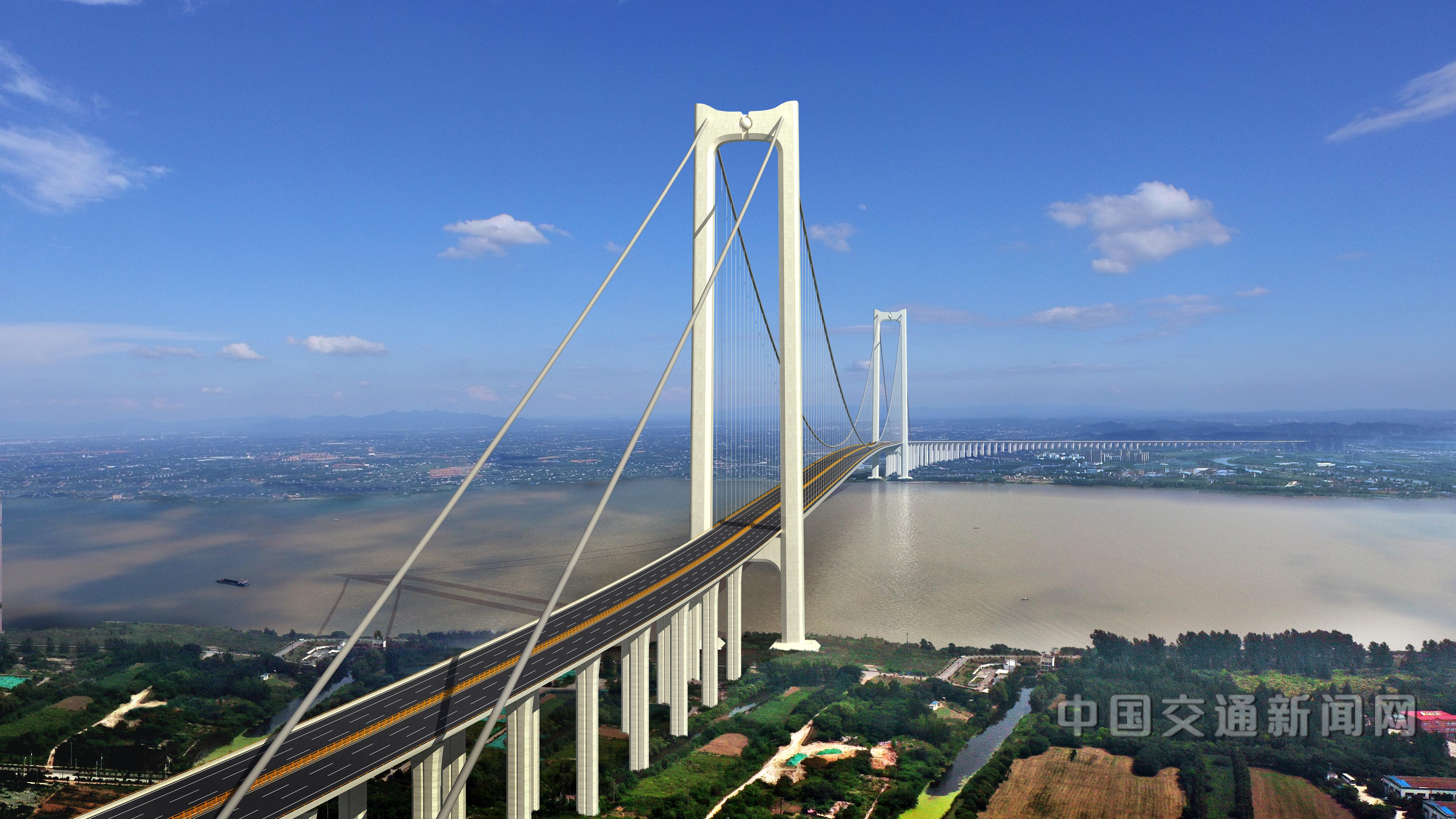 67龙潭长江大桥南主塔主体完工__中国交通新闻网