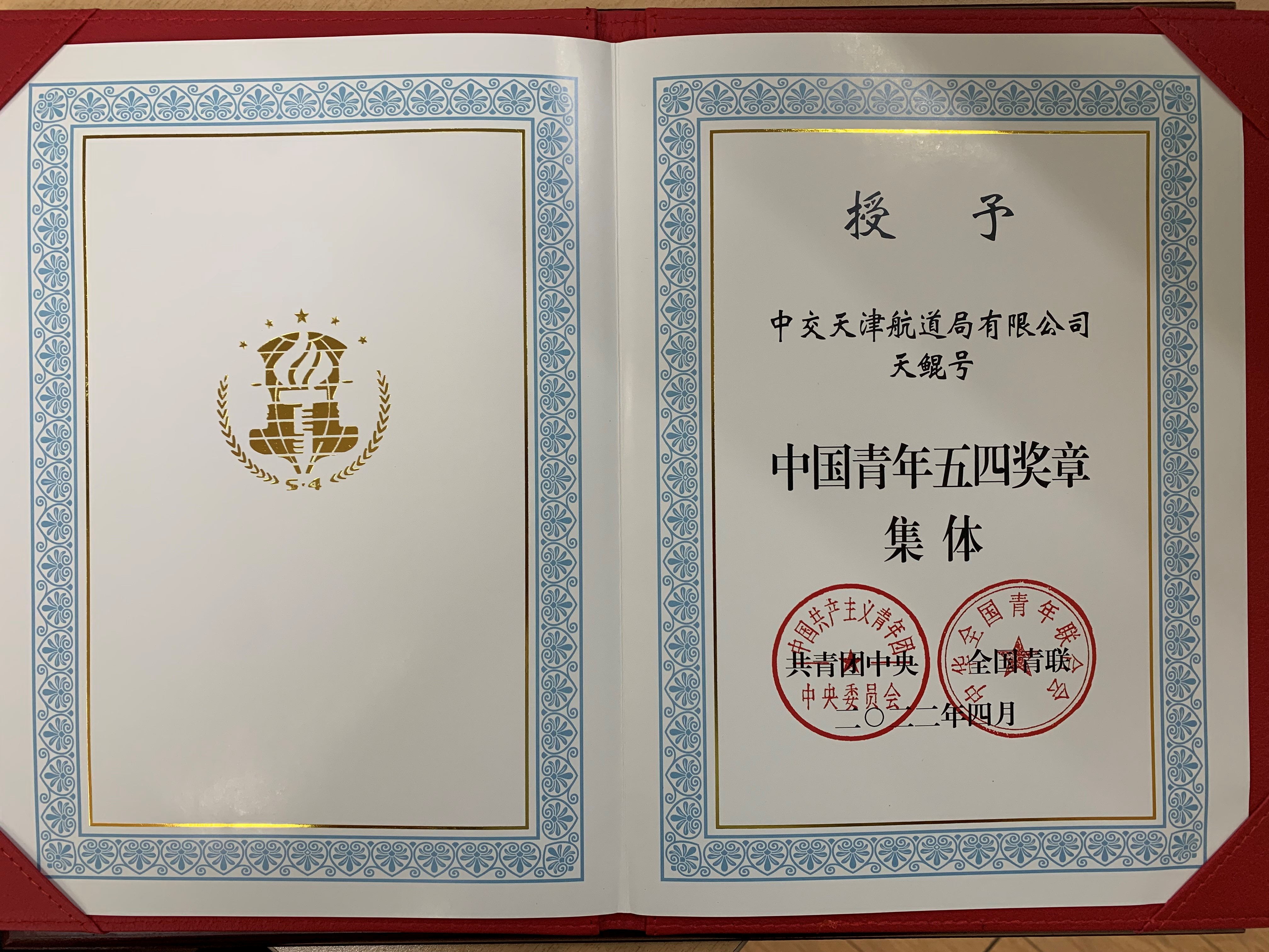 中国五四奖章先进集体.jpg